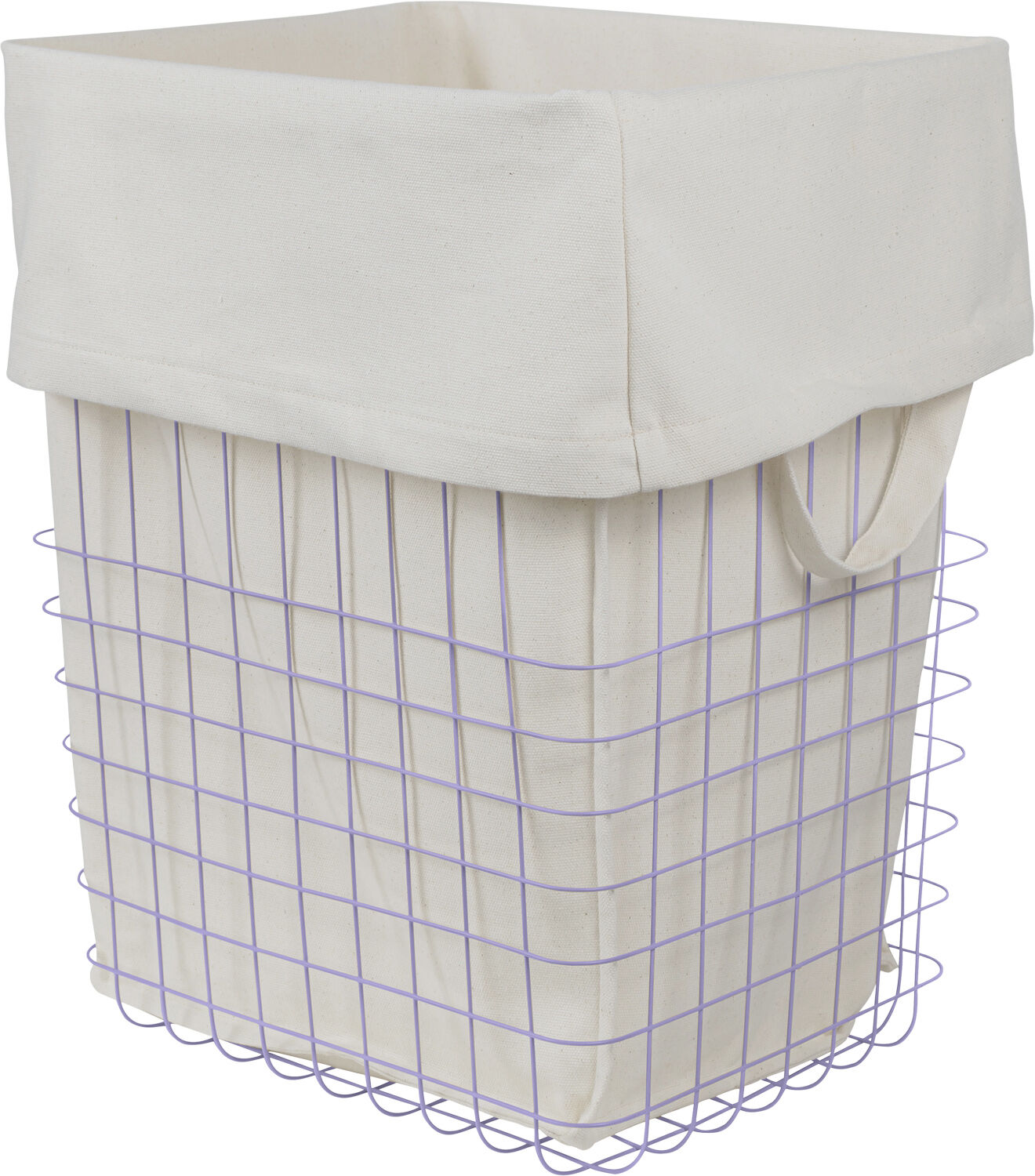 STORE-IT basket with canvas bag, large