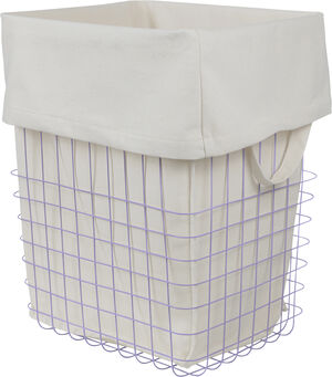 STORE-IT basket with canvas bag, large