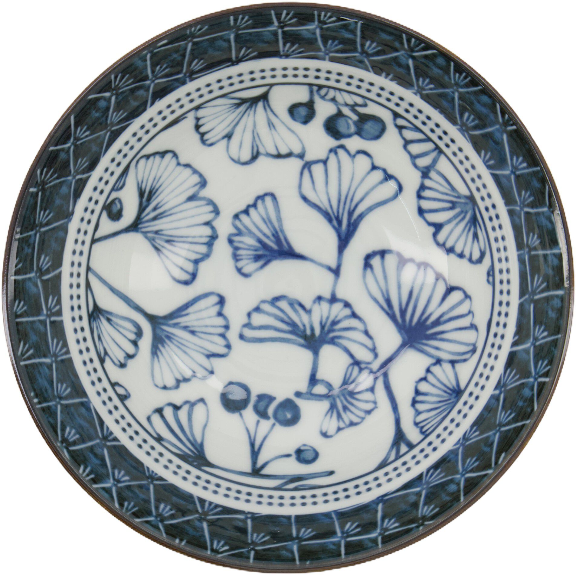 Flora Japonica Tayo Bowl 15.2x6.7cm 500ml Gingko FK-8022/A 6