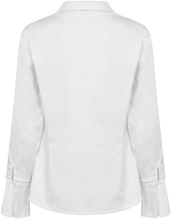LR-ISLA SOLID 130 Skjorte Hvid
