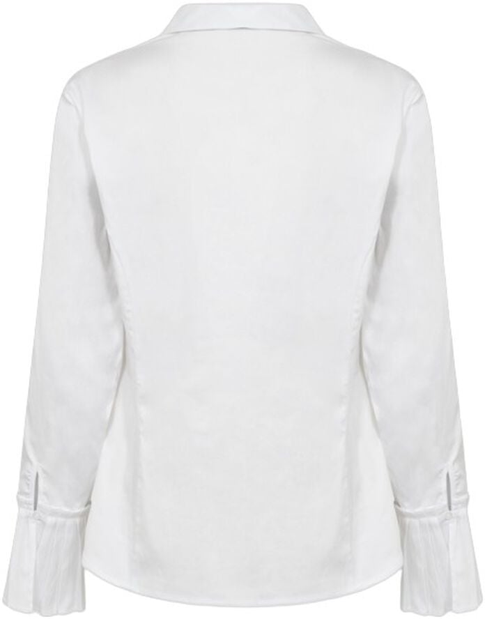 LR-ISLA SOLID 130 Skjorte Hvid