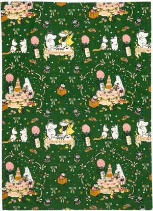 Moomin viskestykke 50x70 Gift of love, GOTS