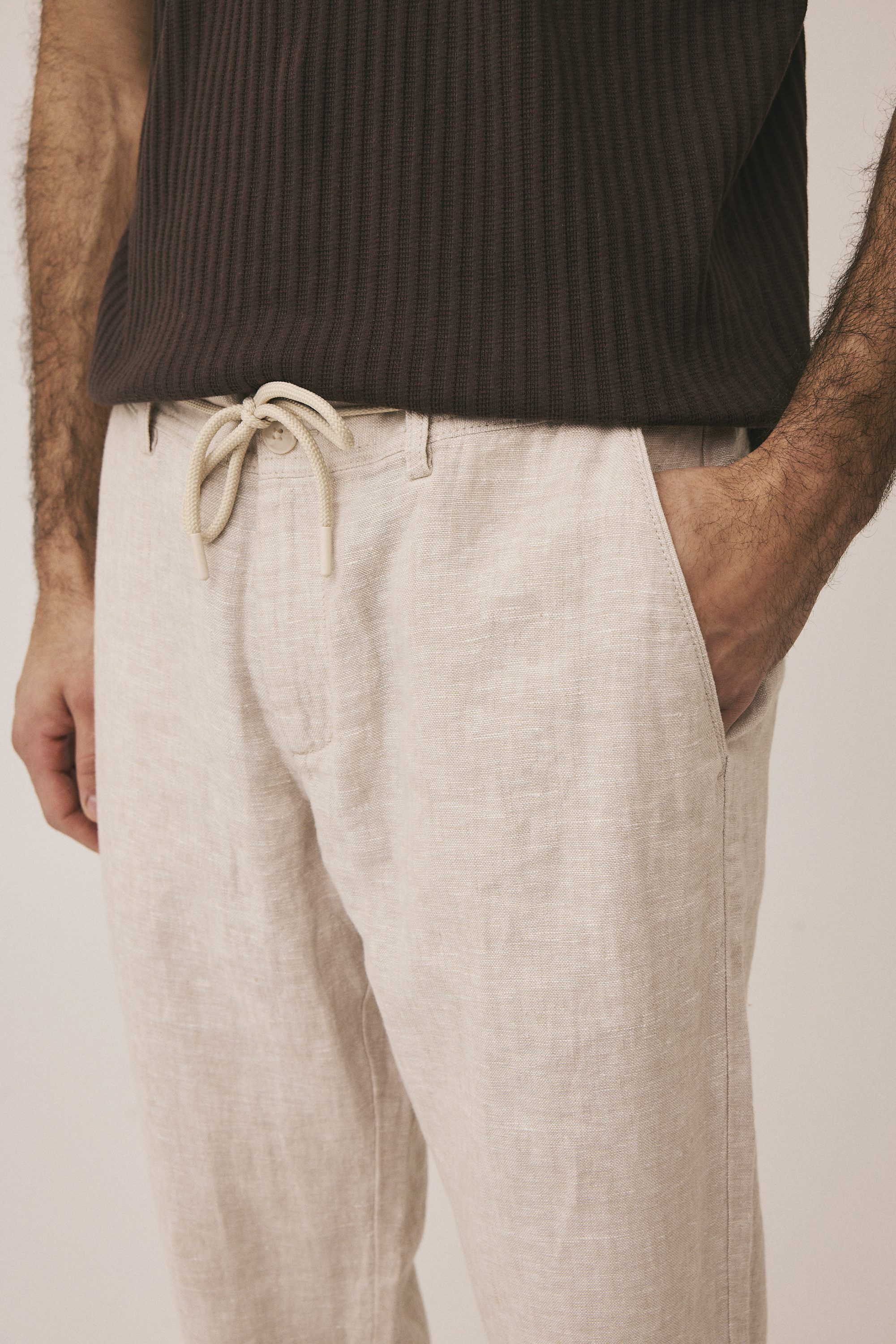 Luigi linen pants