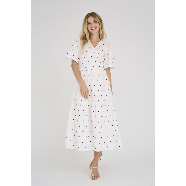 Caisa heart ancle dress