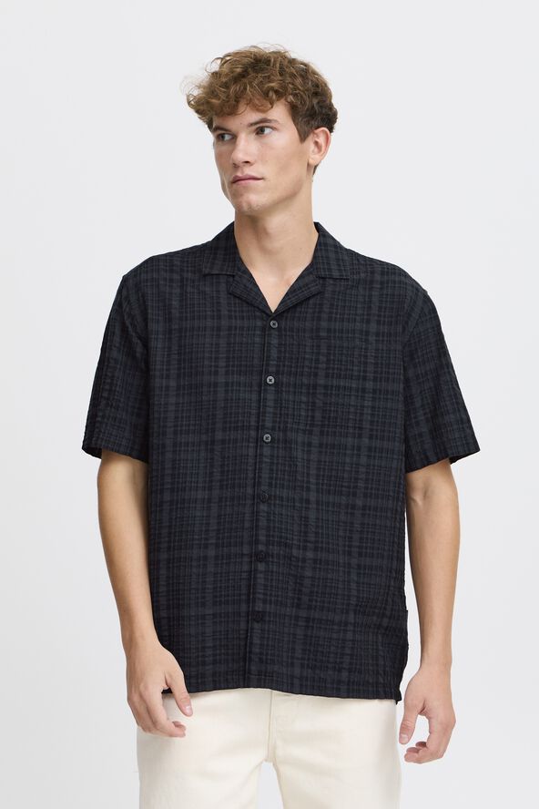 CFRIDER SS RC checked relaxed shirt