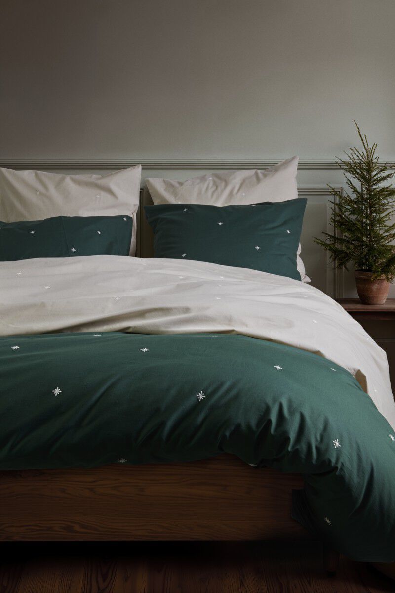 Christmas Fable Senget&oslash;j 140x200 cm gr&oslash;n DK