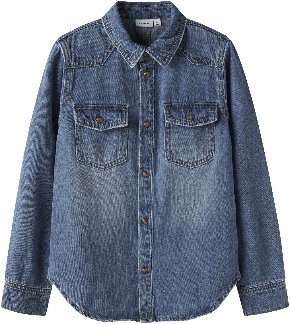 NKMKIM OZ DNM LS SHIRT 6677-OZ T