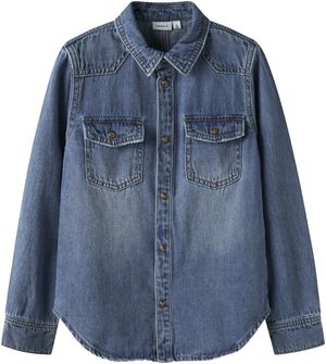 NKMKIM OZ DNM LS SHIRT 6677-OZ T