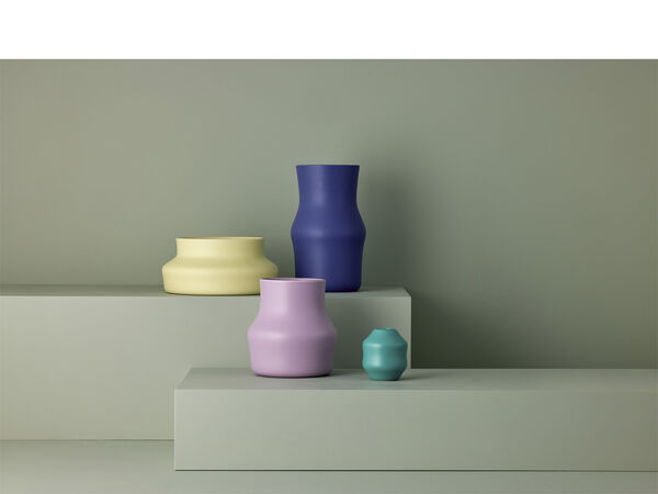 Vase Dorotea 18 x 19,5 cm Lilac Purple Keramik