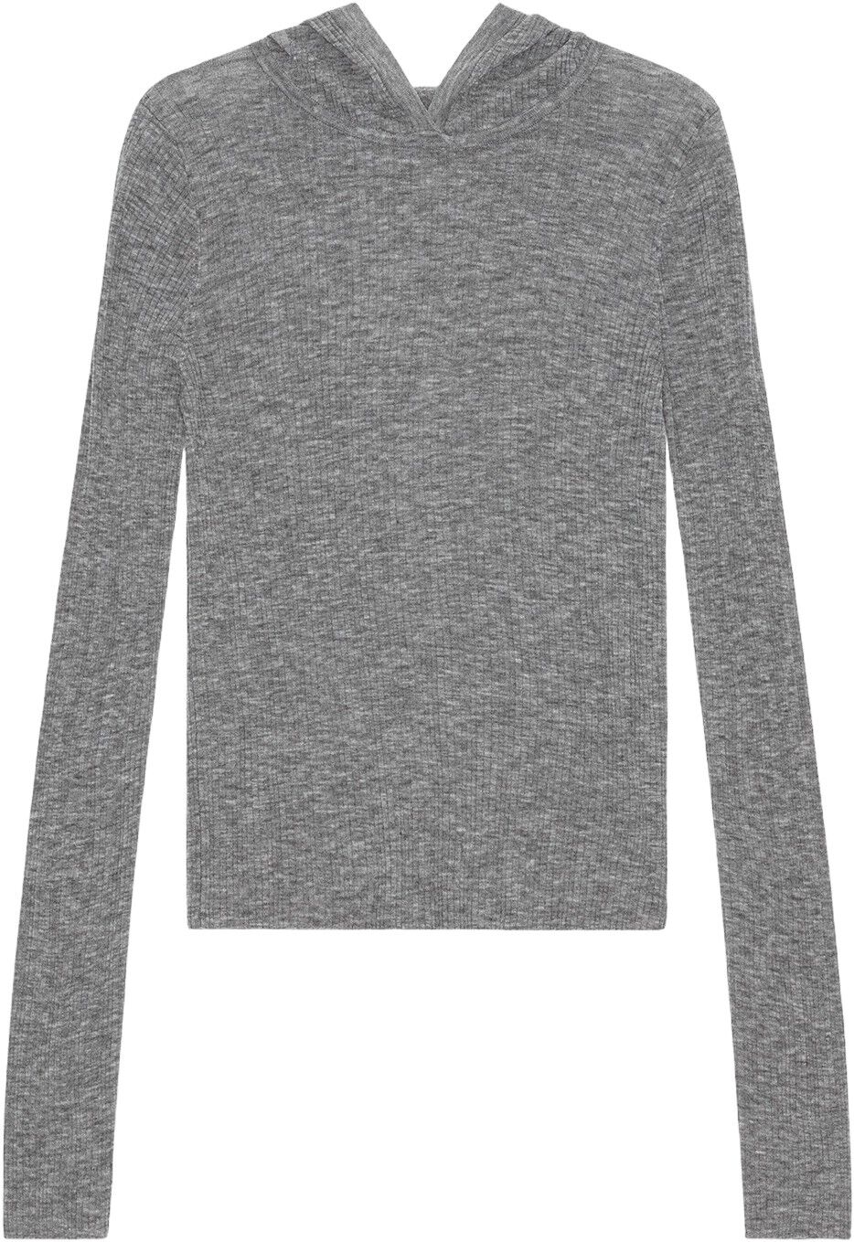 Hooded Merino Wool Shirt