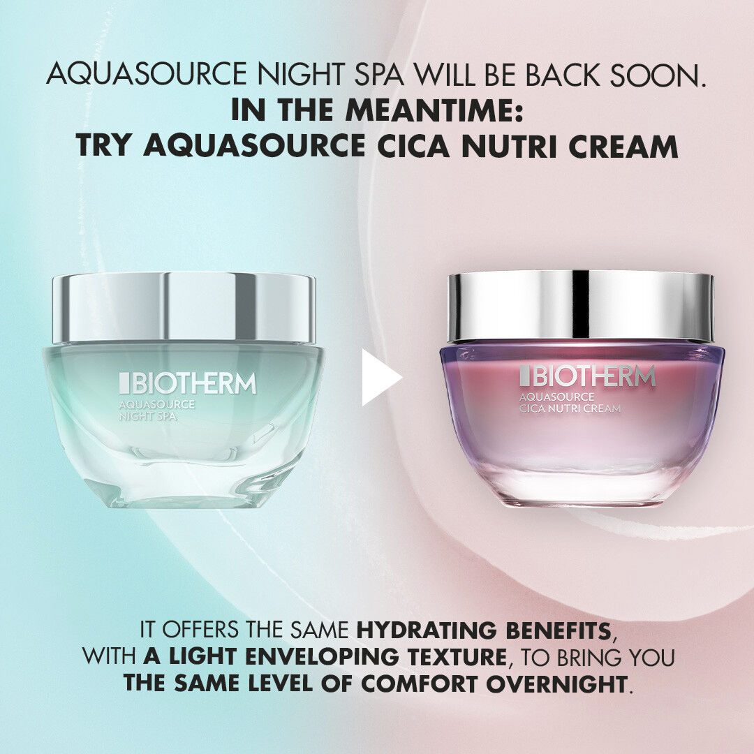 Biotherm Aquasource Night Spa Moisturizing Cream 50ml