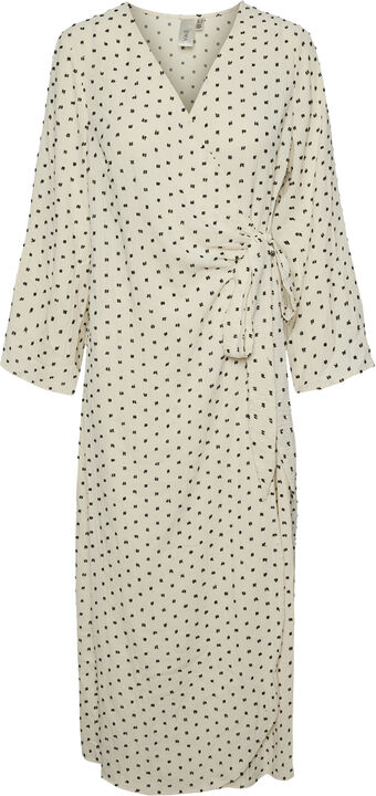 YASTULMA 7/8 LONG WRAP DRESS S. YASTULMA 7/8 LONG WRAP DRESS S.