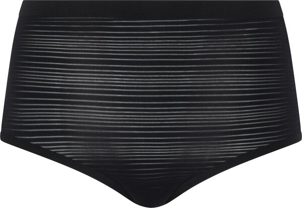 Soft Stretch Stripes High waist brief