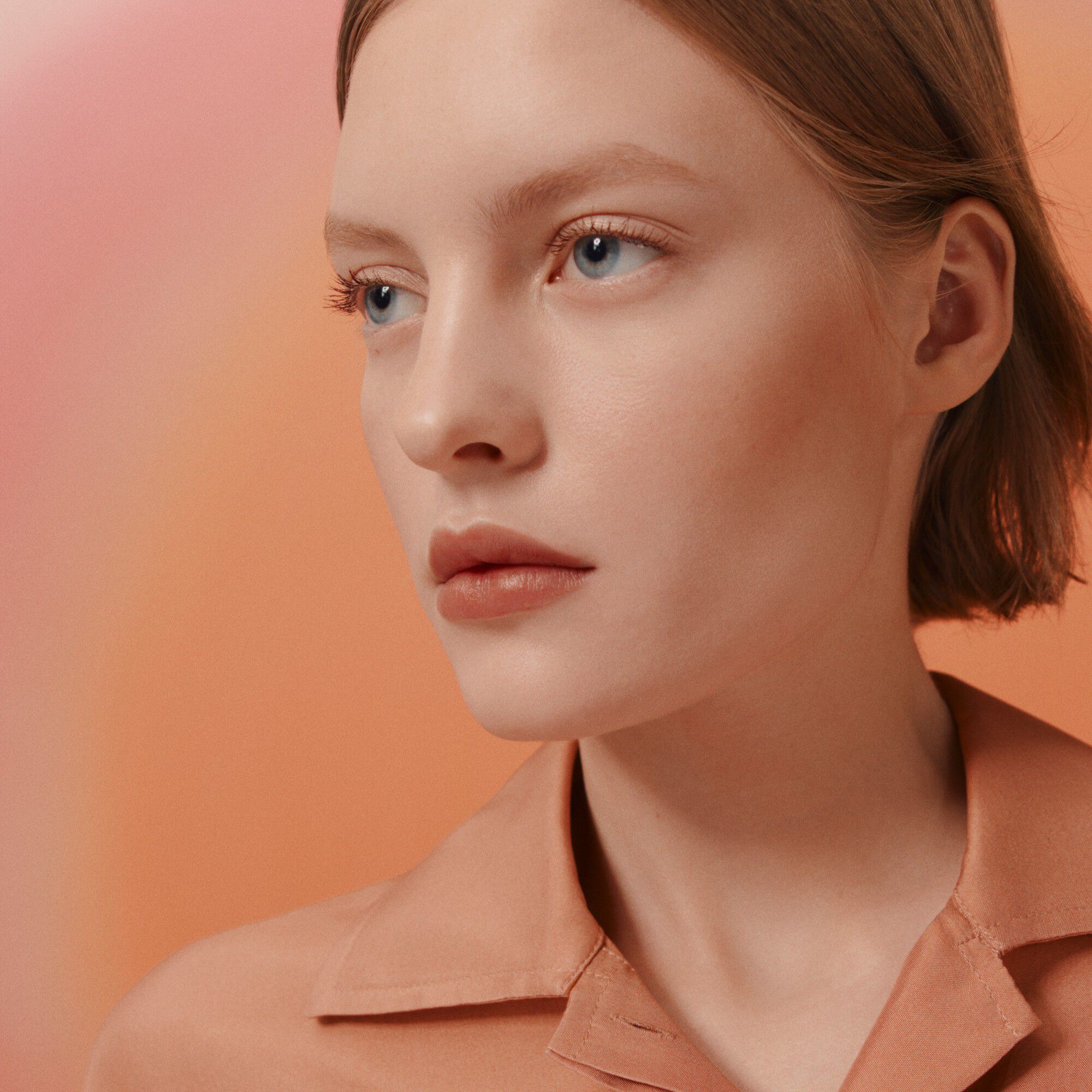 Rouge Herm&egrave;s Satin Lipstick 28 Brun Sunset