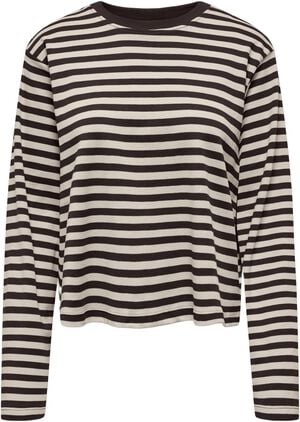 ONLCARLINA LIFE L/S O-NECK TOP JRS