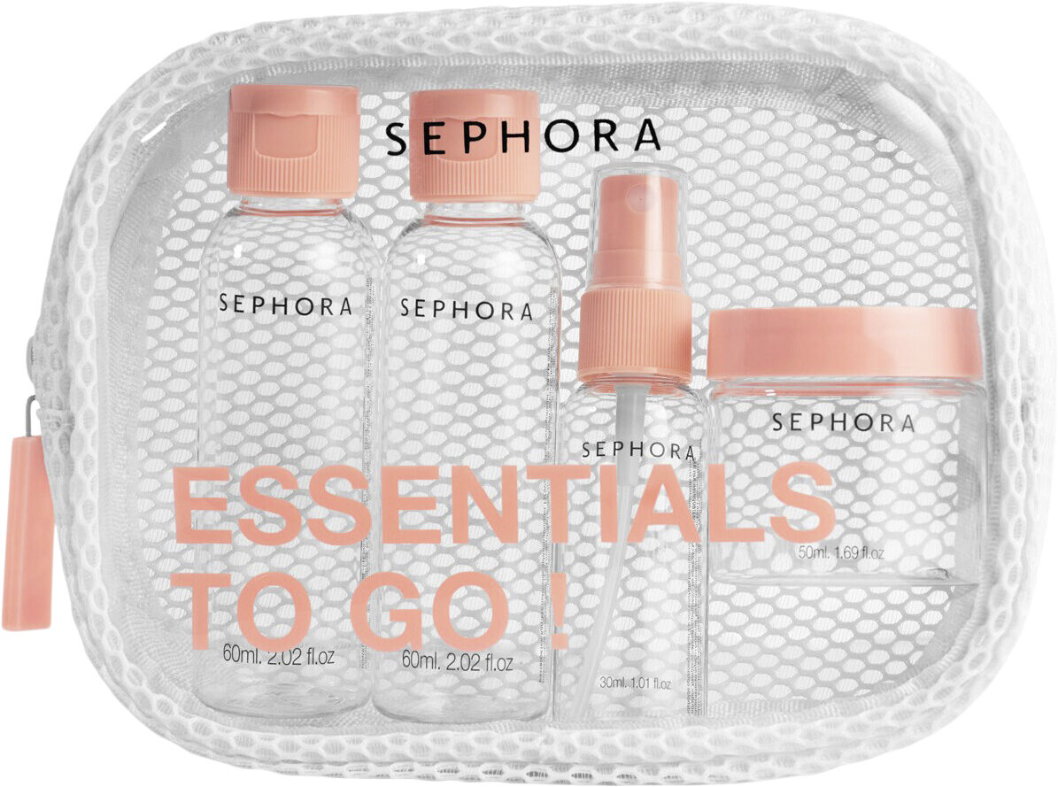 Week-end kit Set of 4 empty containers