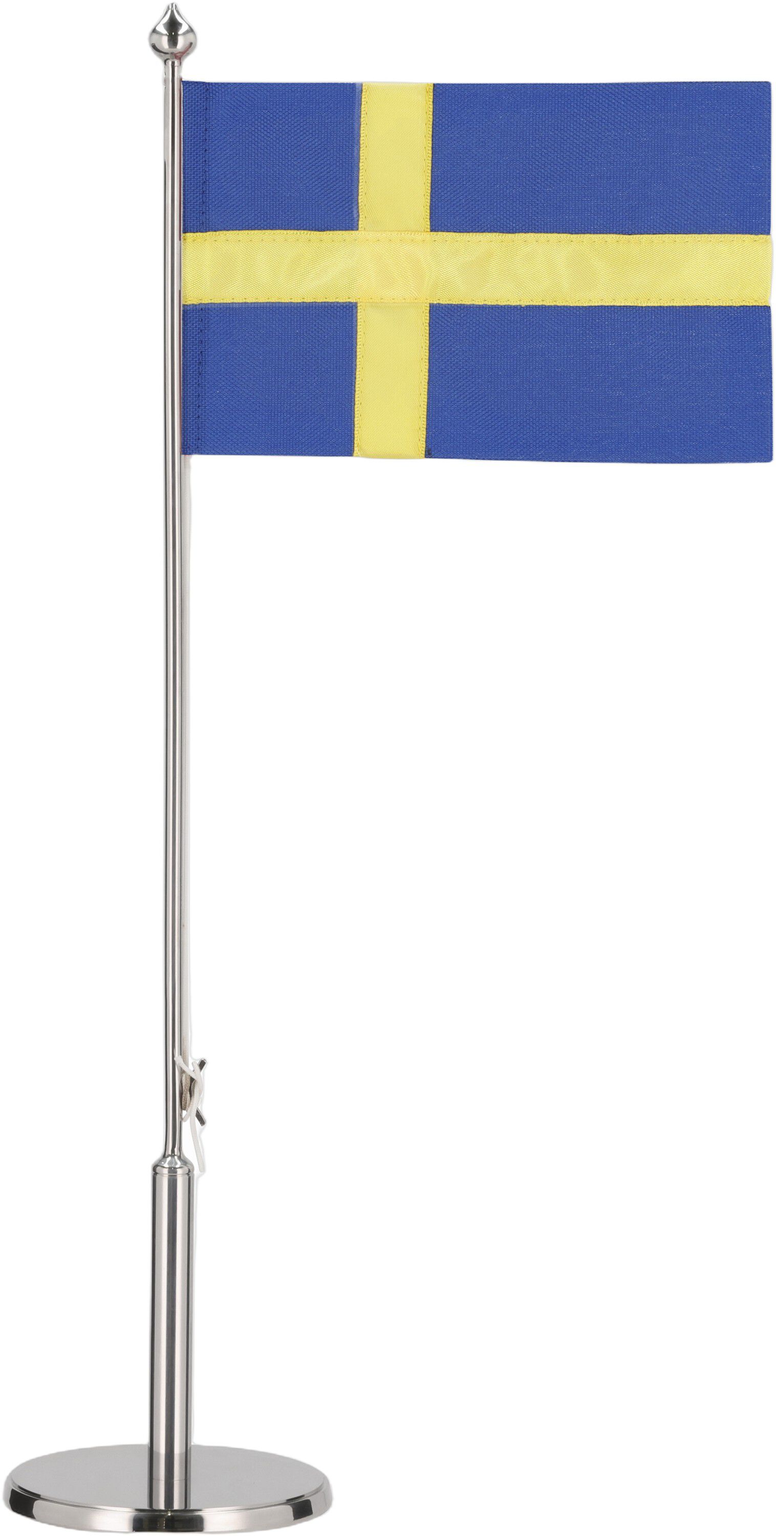 Flagstang SE 20,5 cm Blankt st&aring;l
