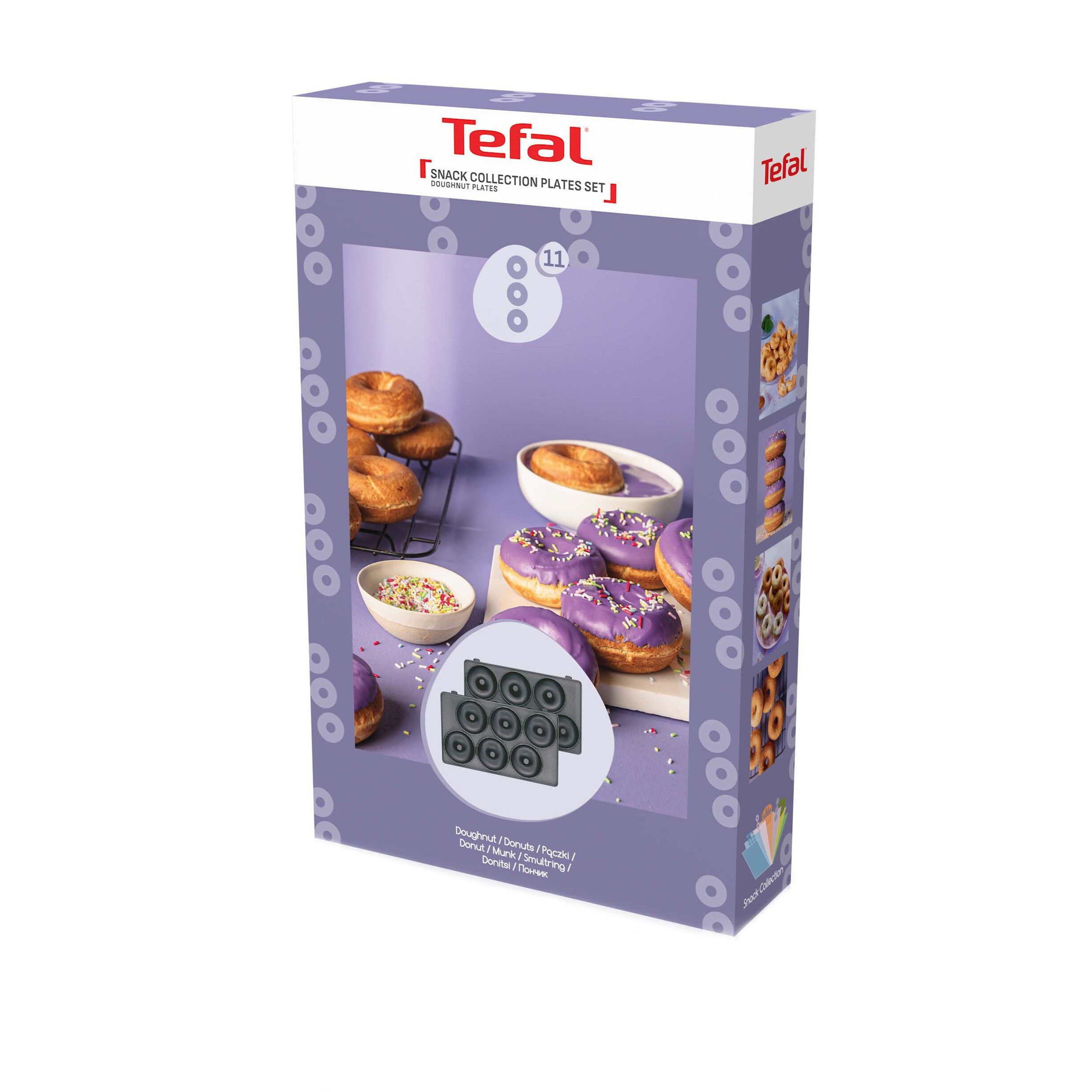 Tefal Boks 11: Donut, plader til Snack Collection