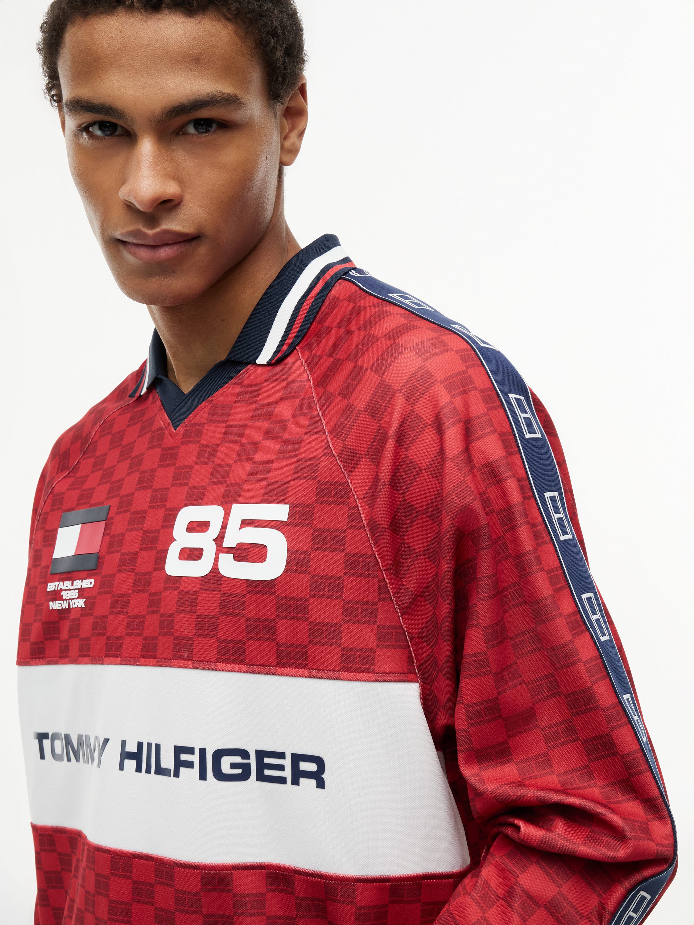 COUNTRIES LS PIQUE PRINTED RUGBY