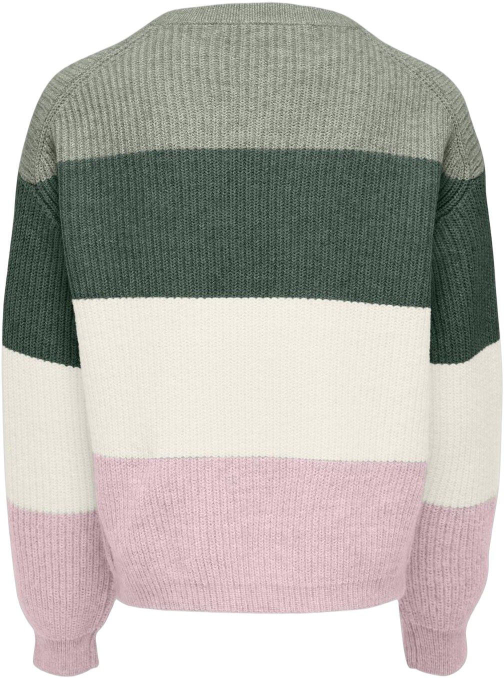 KOGSANDY L/S STRIPE PULLOVER KNT NO