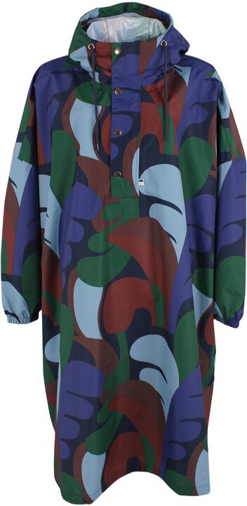 Danedream Drops Rain Poncho Blue Purple TROPS