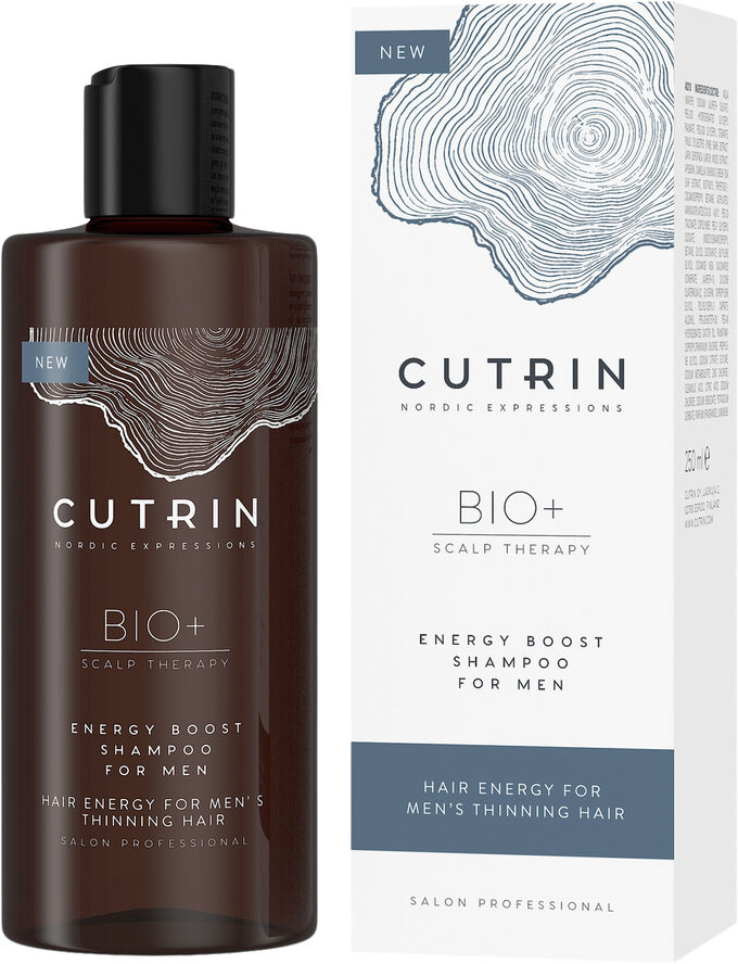Cutrin BIO+ Energy Boost for Men Shampoo for Men 250 ML