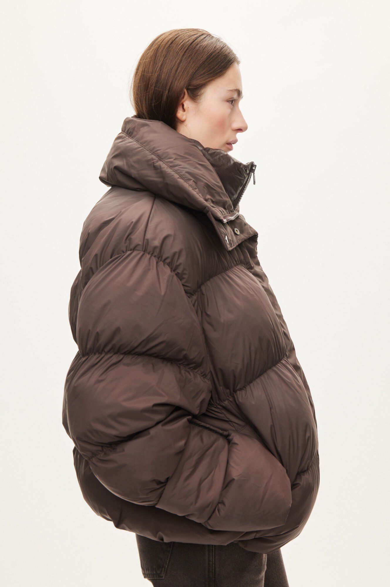 Aki double Collar Jacket