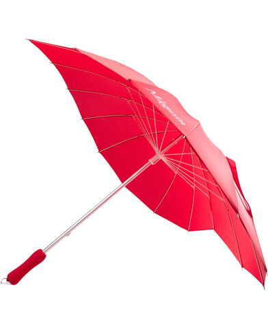 Umbrella Heart Red W. White Logo