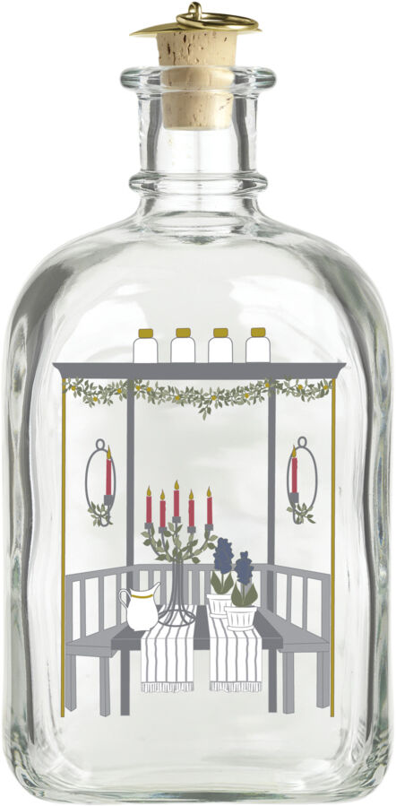 Holmegaard Christmas Juleflaske 2024 73 cl multi