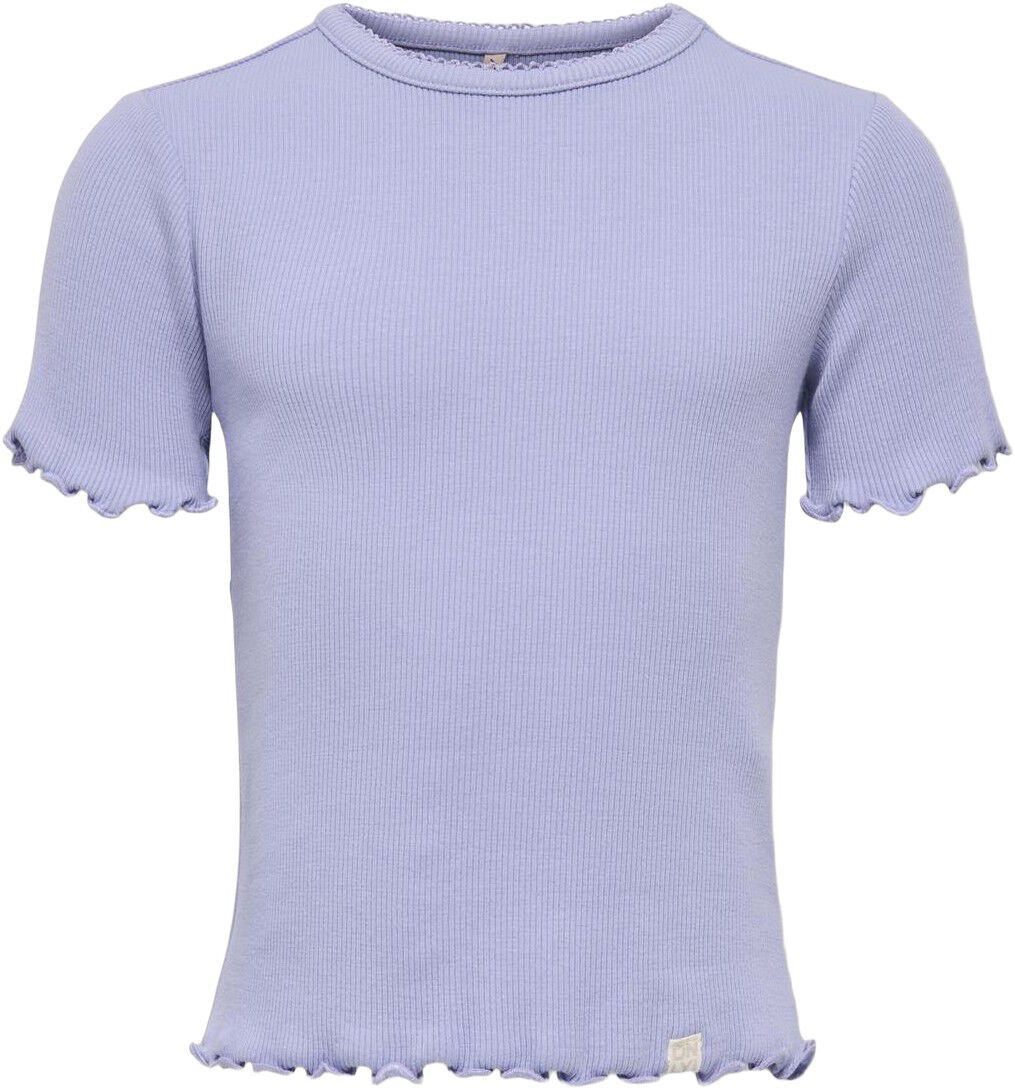 KMGTRINNY SS SOLID/AOP TOP JRS