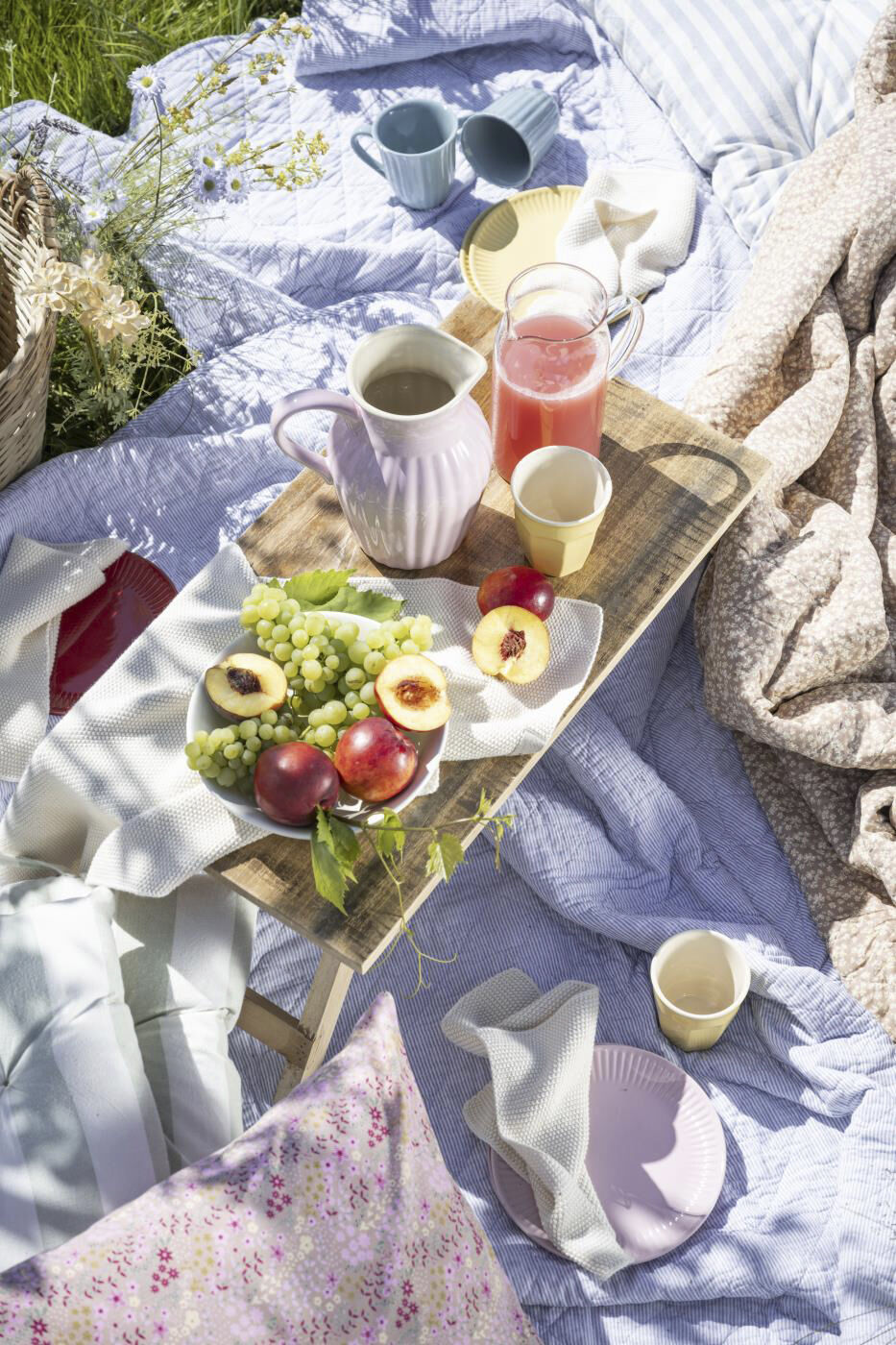 Quilt m&aelig;lkedrengestriber