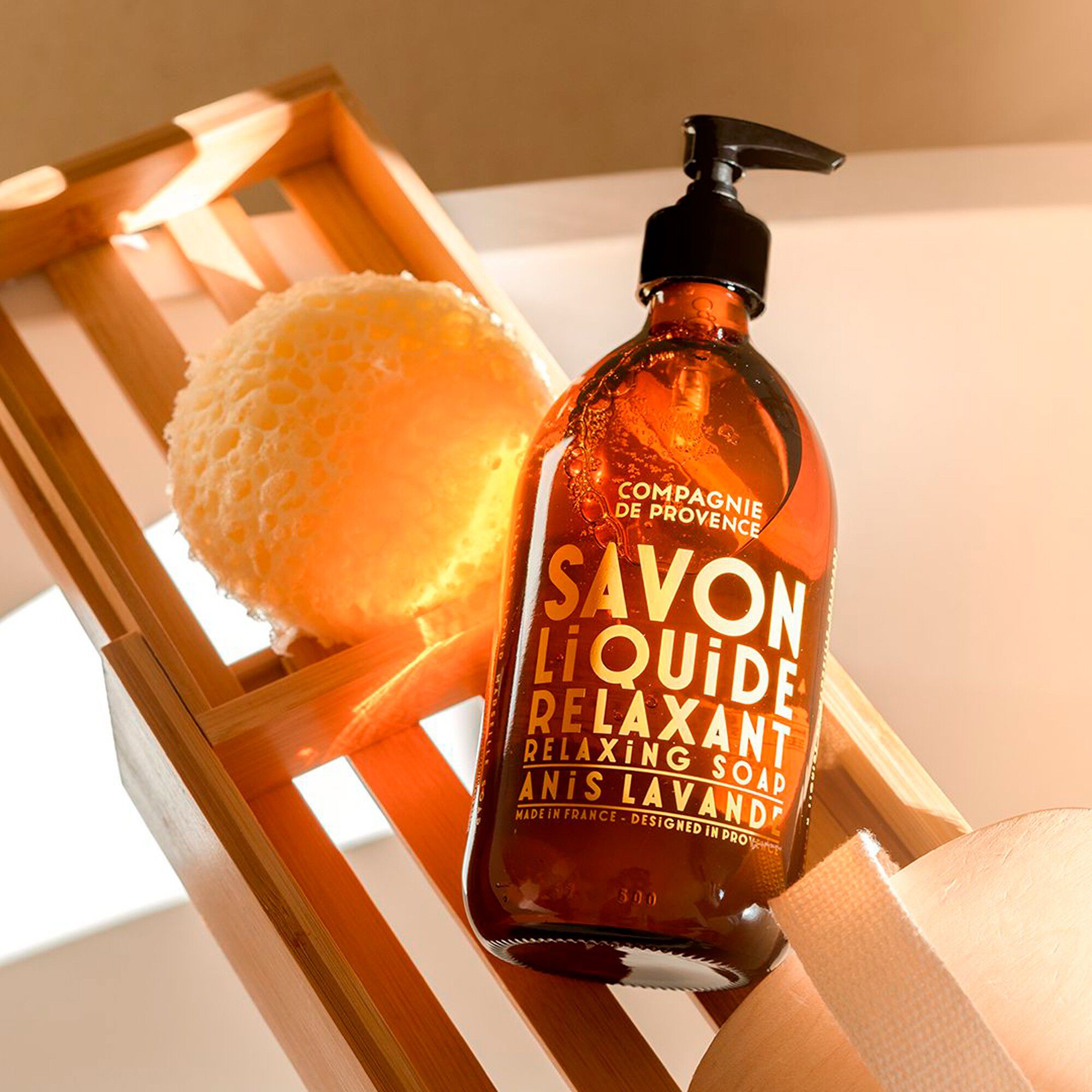 LIQUID MARSEILLE SOAP ANISE LAVENDER 495 ML