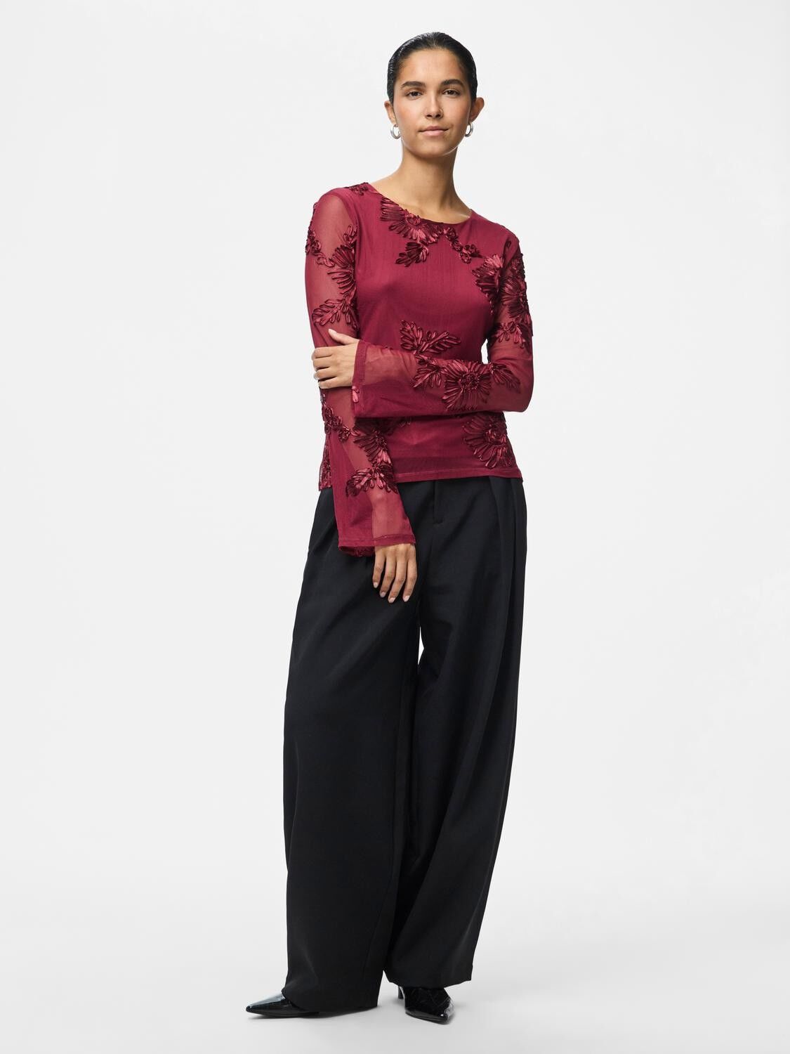 PCOFFIA LS BOATNECK TOP JRS D2D