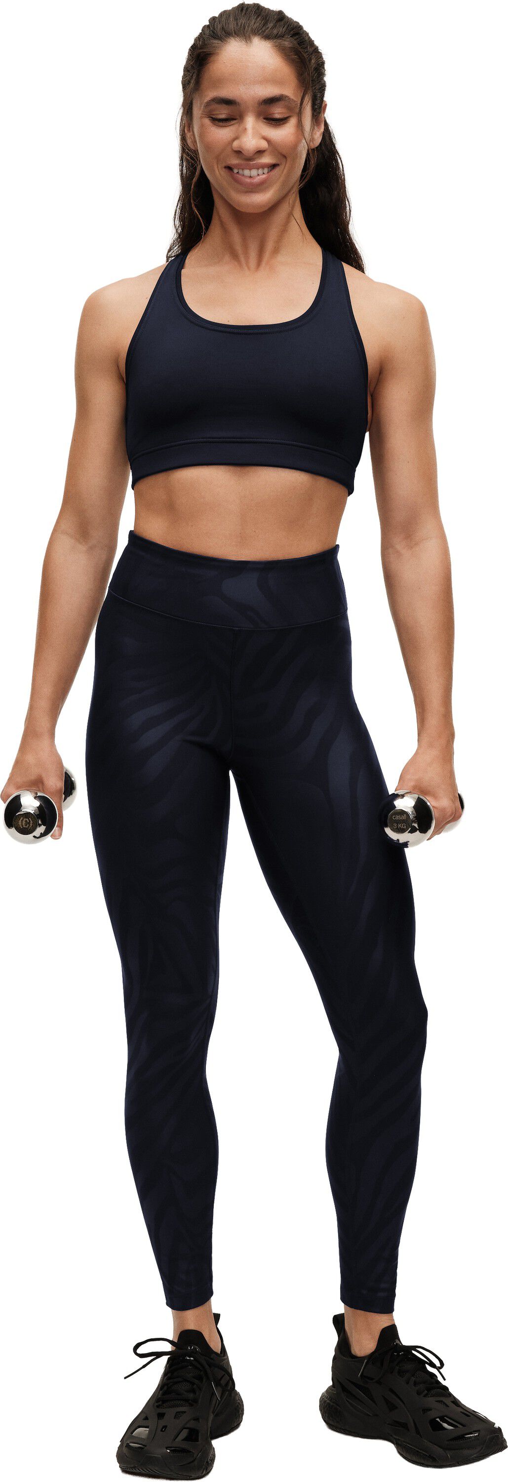 Heat Printed High Waist Tights
