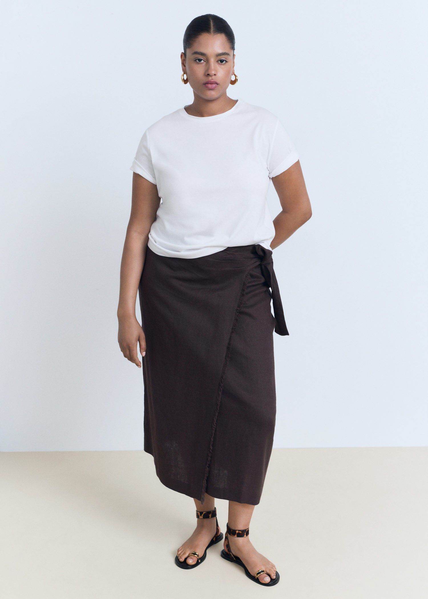 Cotton short-sleeved t-shirt