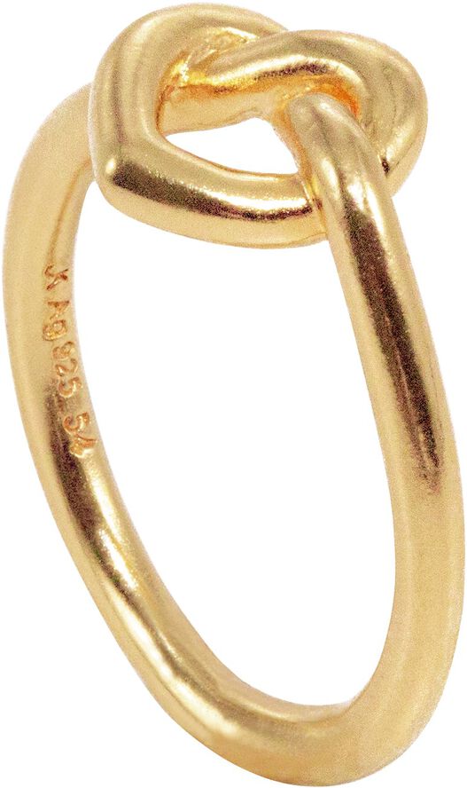 Tied Heart Ring