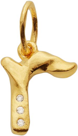 R Alphabet Pendant