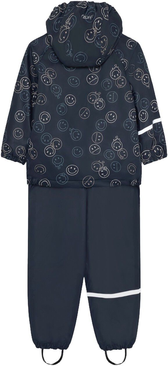 Rainwear Set - AOP, w. fleece
