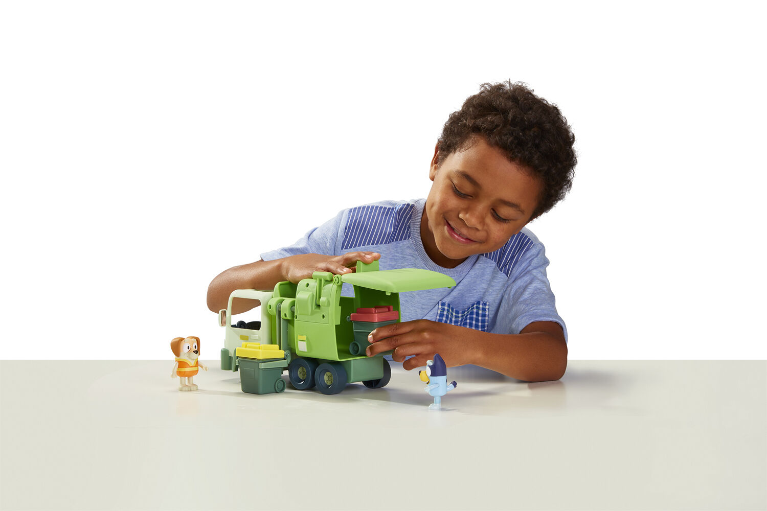 BLUEY RUBBISH TRUCK