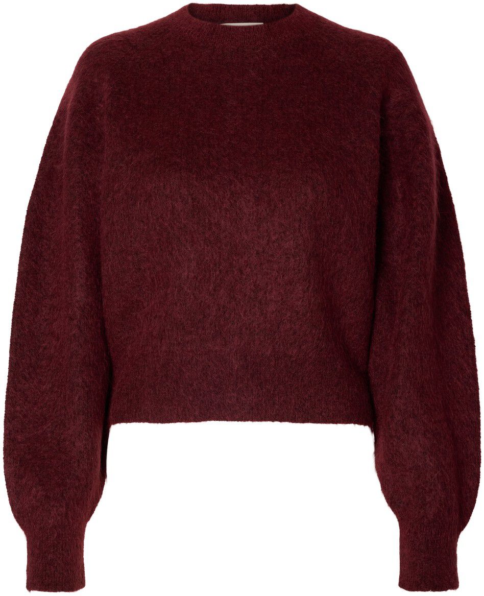 Slwmira Ls Knit Short O-Neck Noos
