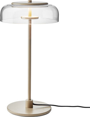 Blossi Table, nordic gold / clear