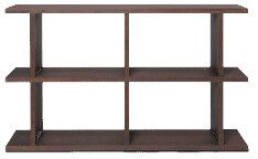 Kona Bookcase 2x2 - Dark Stained