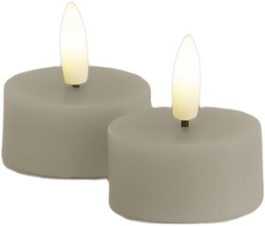 Sille Fyrfadslys 2 stk. sæt, Ø4,5XH2,2cm