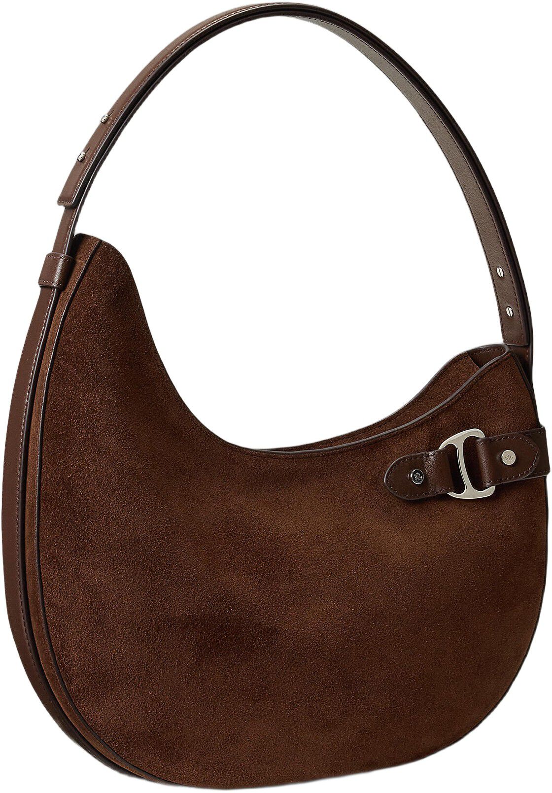 Suede Large Tasha Shoulder Bag