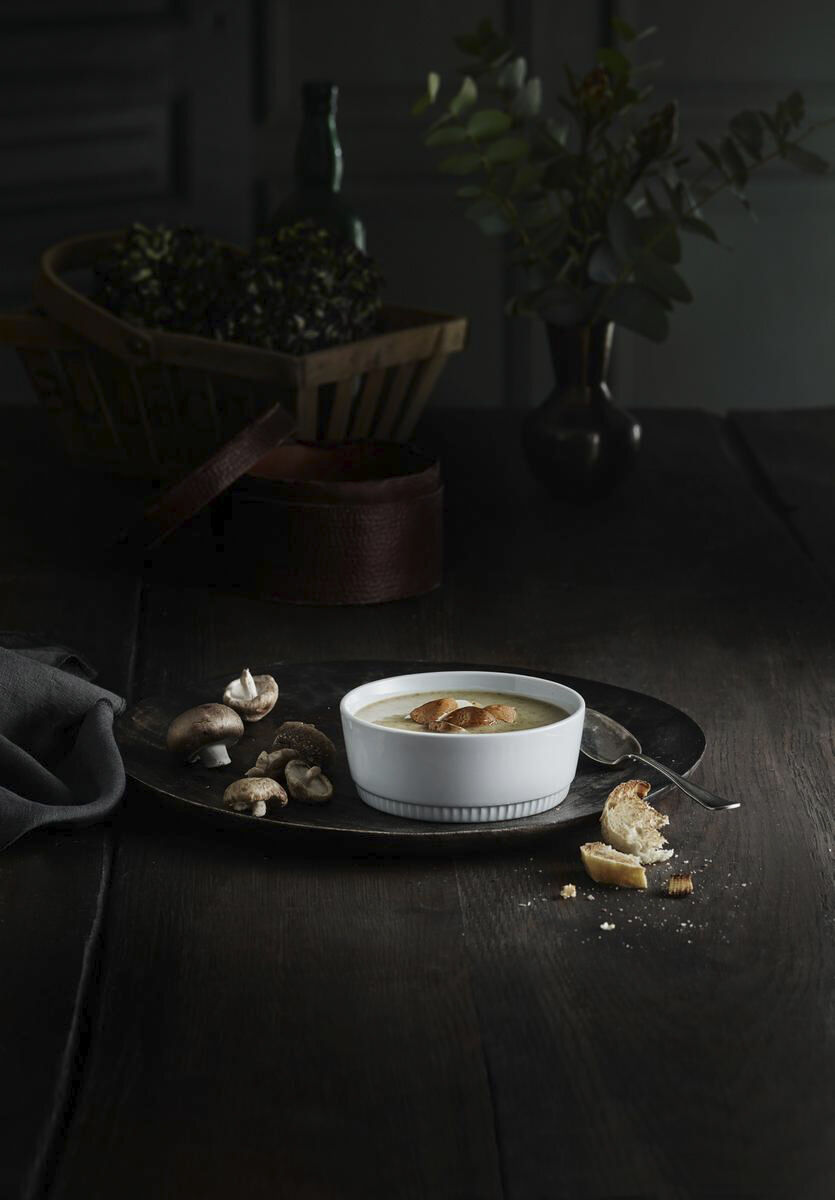 Toulouse suppesk&aring;l lige kant 14 cm