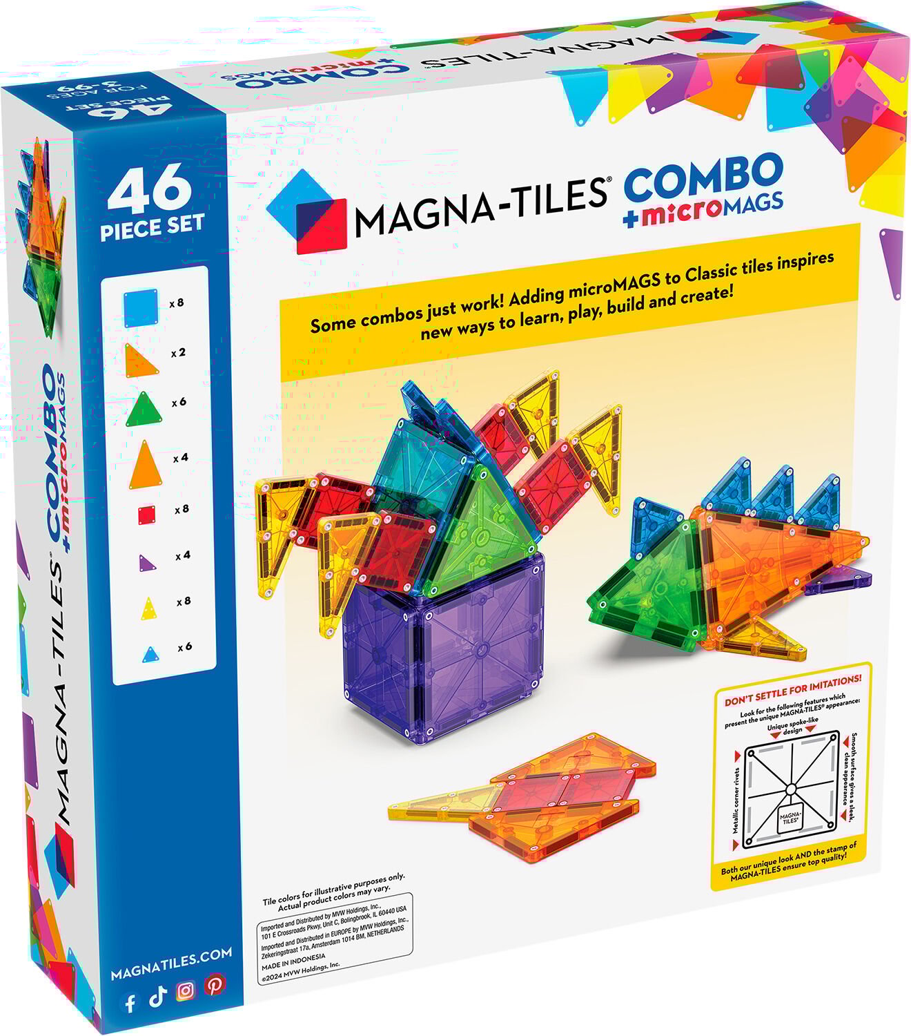 MAGNA-TILES microMAGS Com