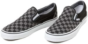UA Classic Slip-On Black/Pewter Che