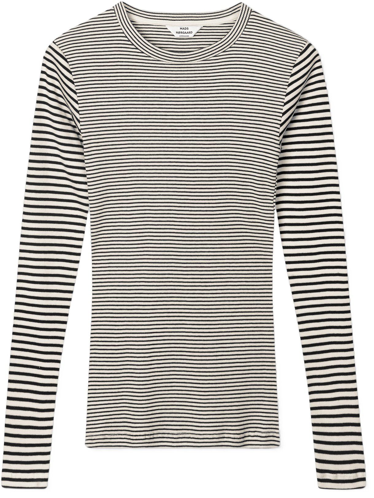 2x2 Cotton Stripe Tuba Tee LS