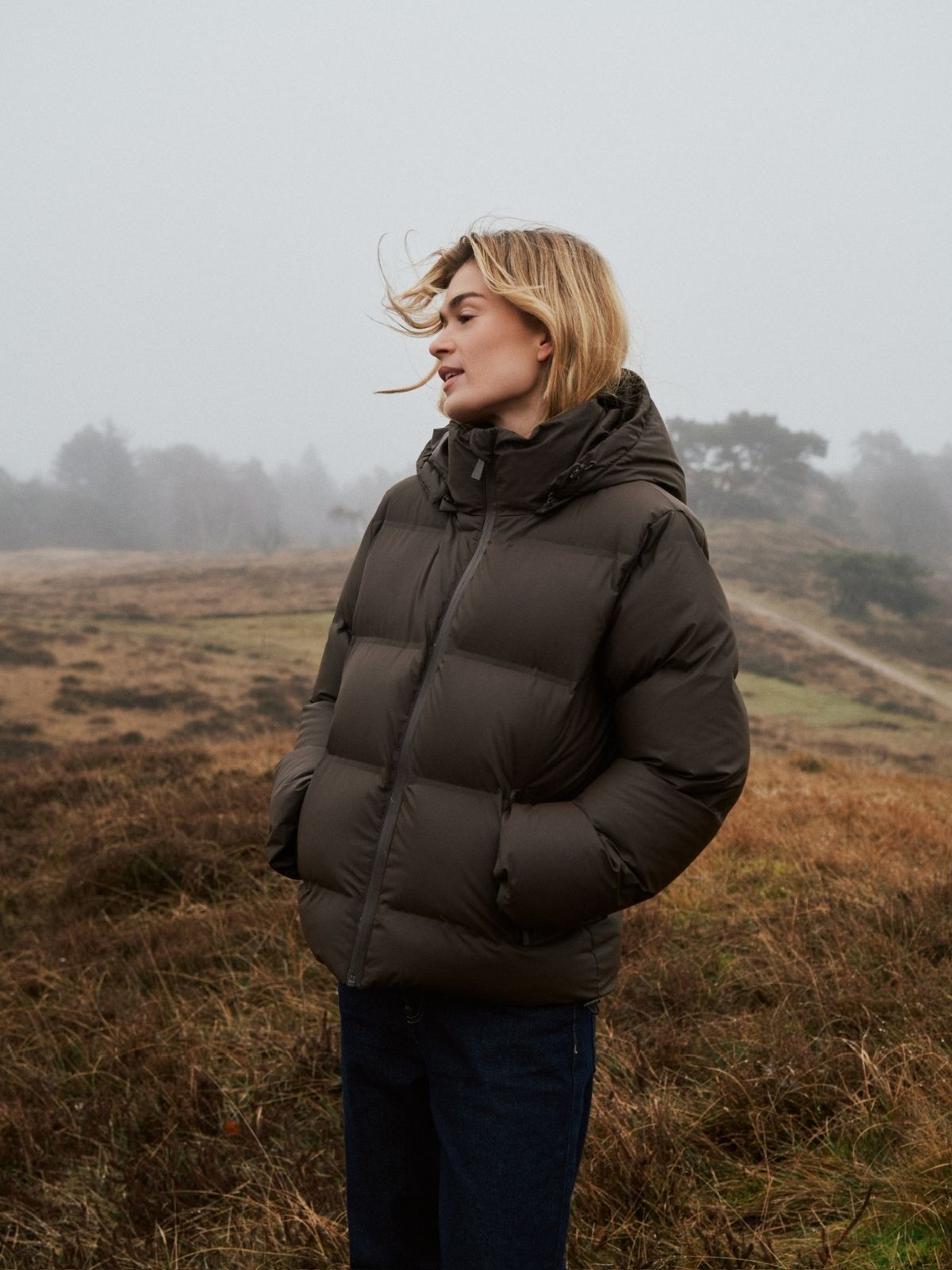 Fox C Water Repellent Puffer Jacket