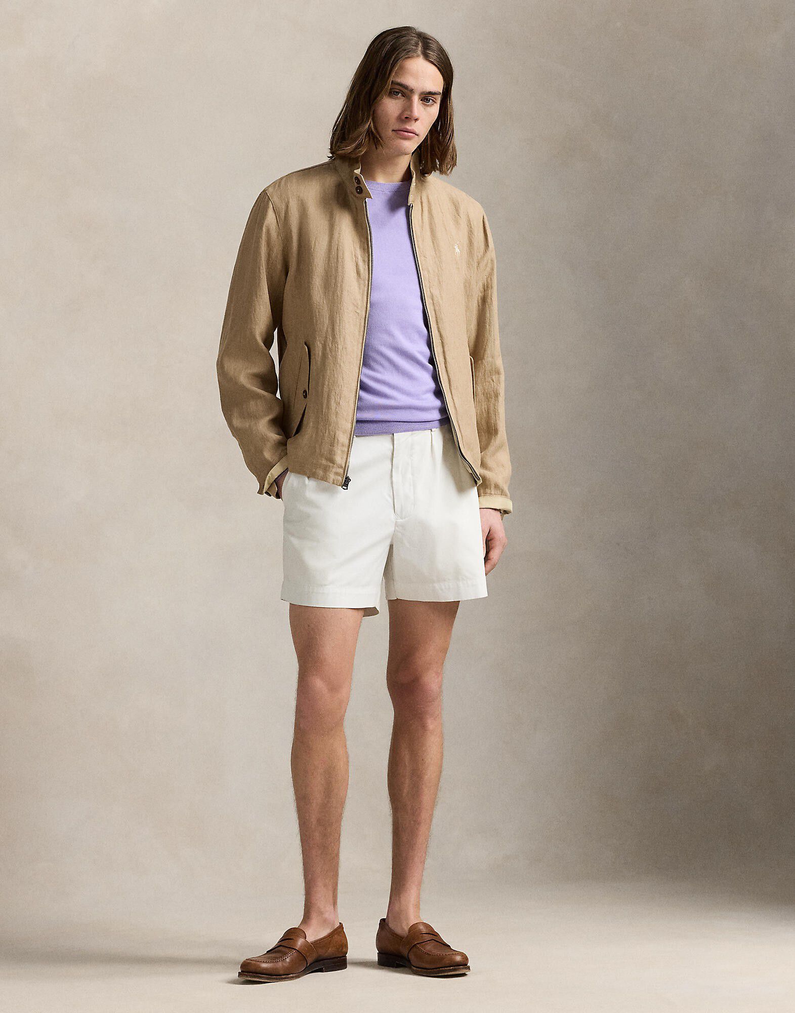 Reversable Linen Field Jacket